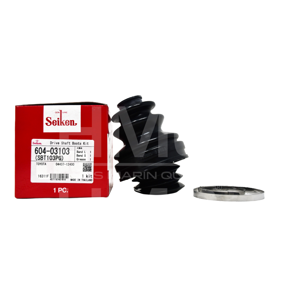 Bota de eje Seiken 604-03103 (SBT103PG) Drive Shaft Boot Kit | Compatibilidad Toyota OEM 04437-12400 - Image 5