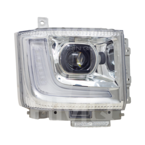 Faro delantero / Halógeno (completo, RH y LH) ISUZU Serie N... Cabina moderna, 2008 en adelante (varía según versión y facelift).